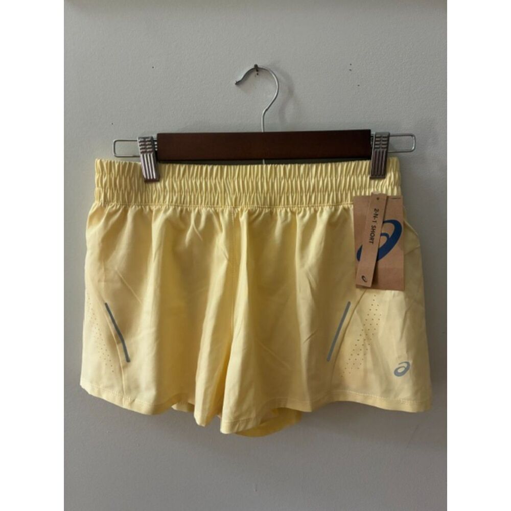ASICS Women’s 2-in-1 Running Shorts, size XS, NWT
